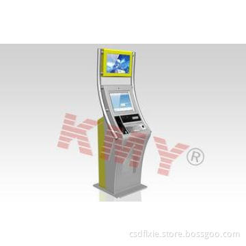 Freestanding Bill Payment Interactive Kiosk For Bank Electr